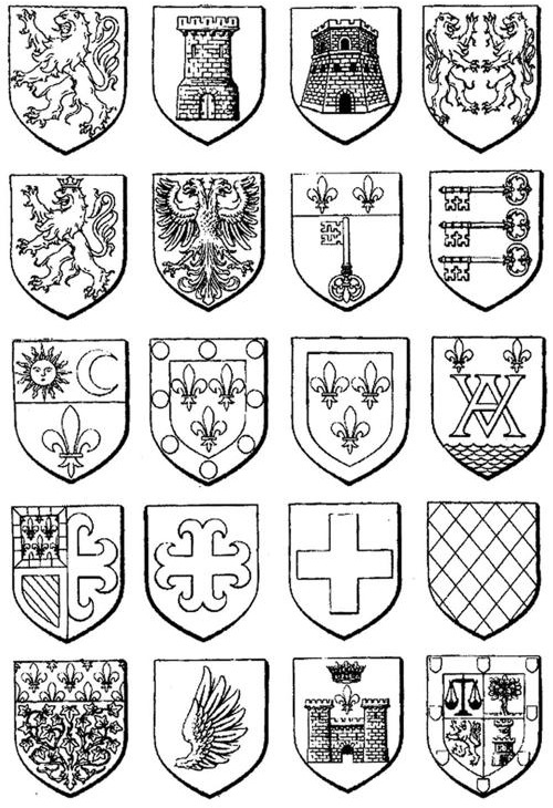 Figuras heráldicas.